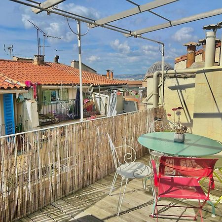 Le Panier - Joli Duplex Centre Ville Historique Avec Grande Terrasse Et Balneo Proche Vieux Port Marseilles Buitenkant foto
